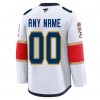 Maillot de Hockey Florida Panthers Personnaliser Fanatics Premium 2024-25 Blanc Extérieur - Homme